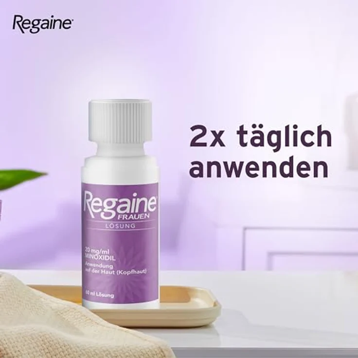 Regaine Frauen Lösung: Stoppt erblich bedingten Haarausfall und regt neues Haarwachstum an, 60 ml – Bild 5
