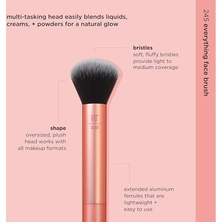 Real Techniques Face RT 245 Everything Face Make-up-Pinsel – Bild 3