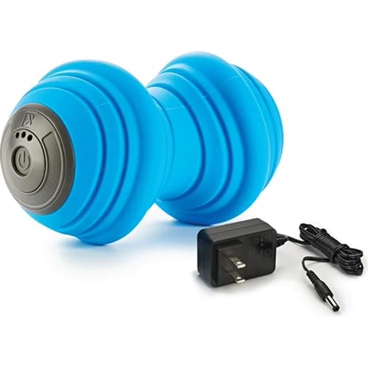 Trigger Point Charge Vibe, Vibrierender Schaumstoffroller zur Muskelentspannung, blau – Bild 2