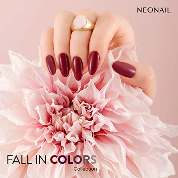 NÉONAIL UV Nagellack Charming Story, 7,2 ml, dunkler Rosaton, starke Pigmentierung, langanhaltend bis 21 Tage, für Gel Nägel und Nageldesign – Bild 5