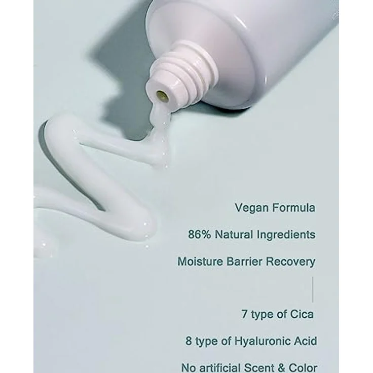MIZON CICALURONIC GEL TREATMENT (50ml) Koreanische Hautpflege – Beruhigende Gelcreme mit Centella Asiatica und Hyaluronsäure – Für fettige und empfindliche Haut – Vegane Formel – Bild 4
