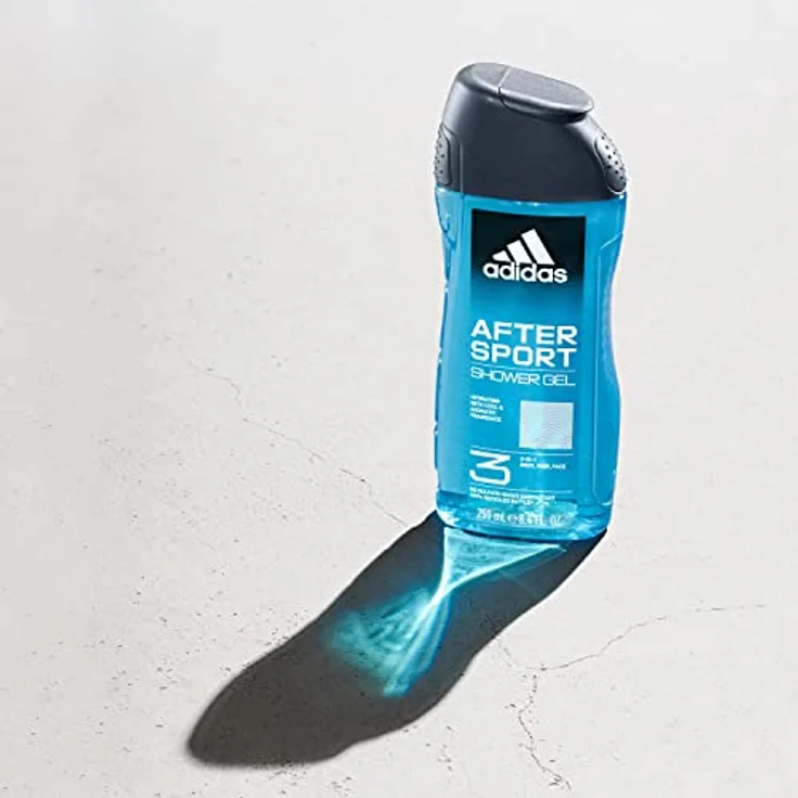 adidas 3in1 After Sport Duschgel für ihn, mit aromatisch-frischem Duft, 400 ml – Bild 2
