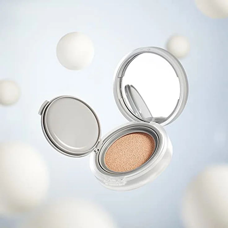 rom&nd Nu Zero Cushion, leicht schützendes Make-up im Schwamm zur Hautverjüngung, Farbton 03 Natural, 15 g – Bild 4
