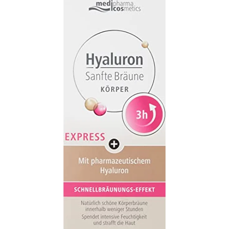 Medipharma Cosmetics SANFTE Bräune Express Körper Creme 150 Milliliter – Bild 2