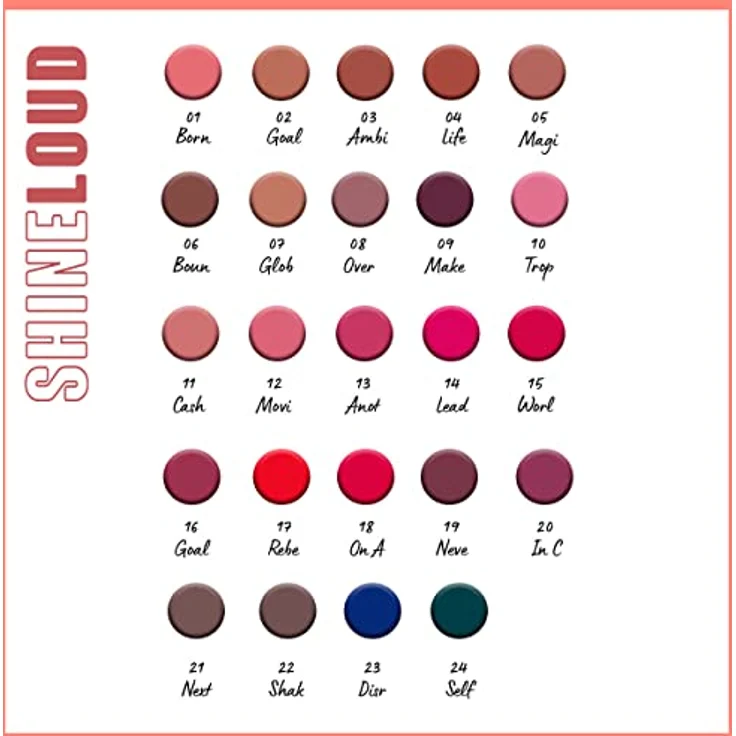 NYX Professional Makeup Shine Loud High Shine Lip Color, flüssiger Lippenstift mit hoher Pigmentierung, Farbton 15 - World Shaper, 6,5 ml – Bild 4