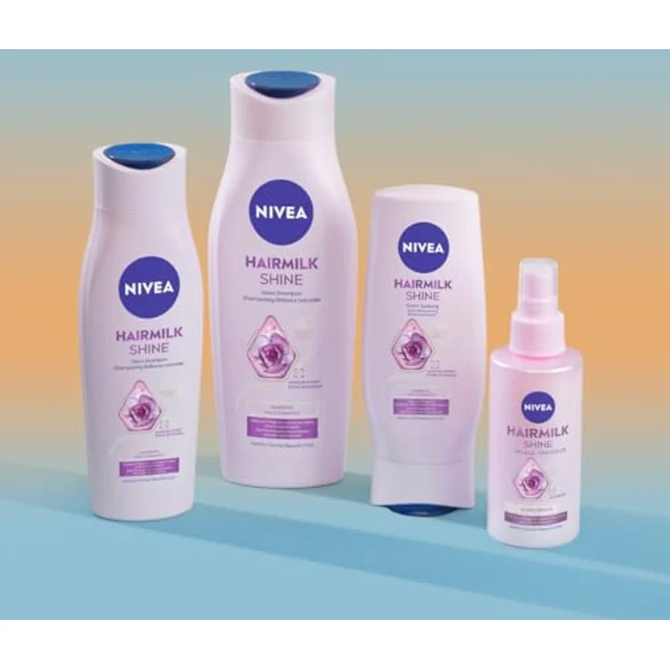 NIVEA Haarmilch Natürlicher Glanz pH-Balance Haarshampoo 250 ml – Bild 7