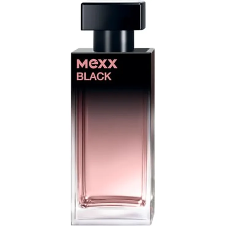 Mexx BLACK Woman Eau de Toilette, intensiver Duft mit fruchtigen Noten, 30ml