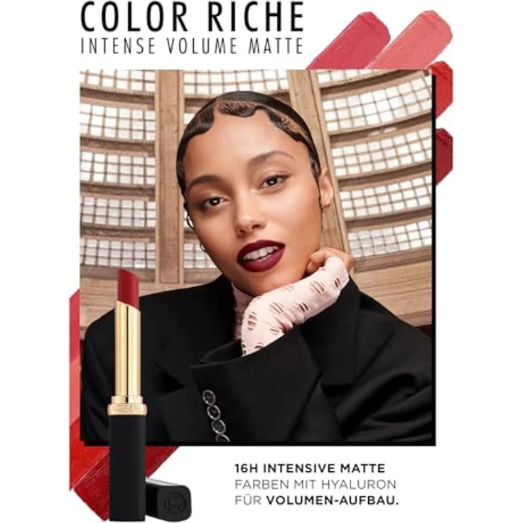 L'Oréal Color Riche Intense Volume Matte Lippenstift 1,8 g Nr. 602 - Le Nude Admirable – Bild 9