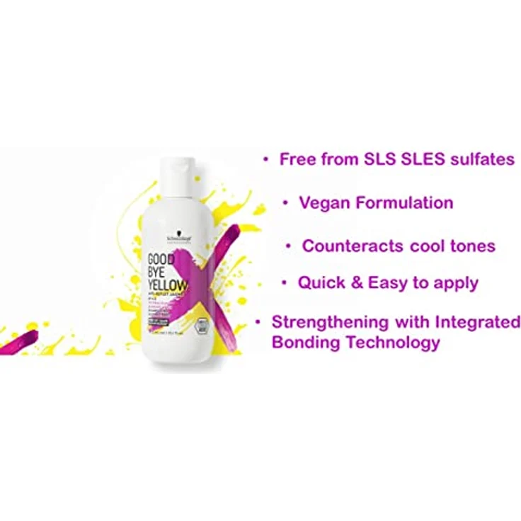Goodbye Yellow Shampoo 1000 ml – Bild 2