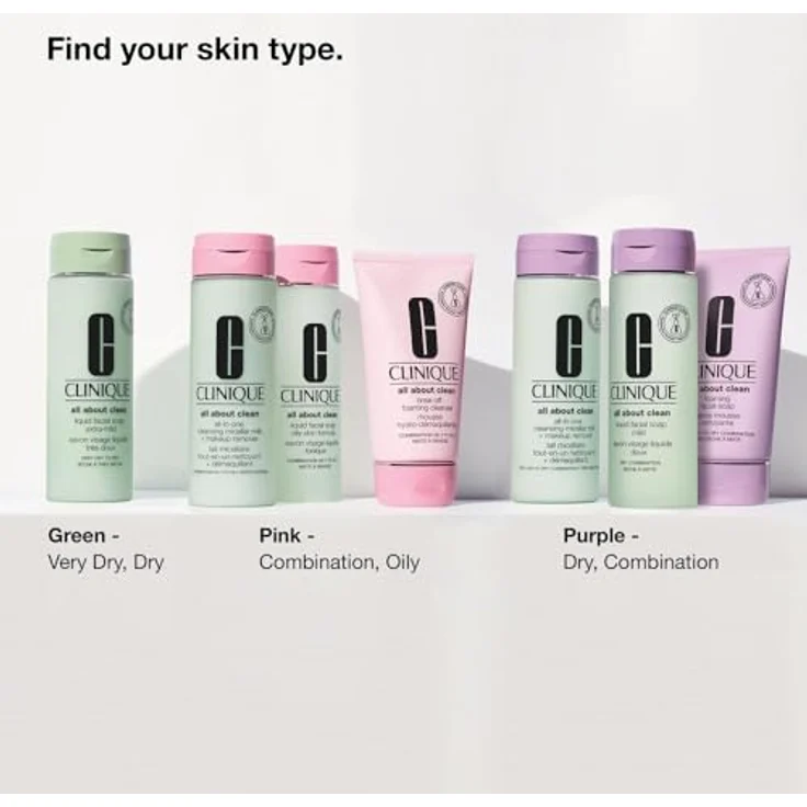 Clinique All About Cleansing Micellar Milk + Make-Up R I Ii 200 ml, für Damen und Herren – Bild 2