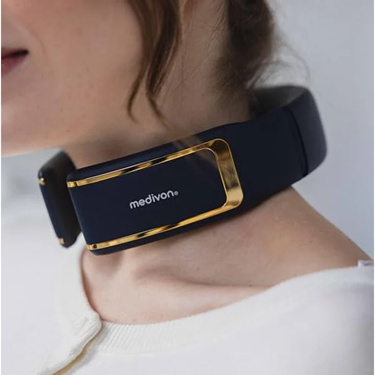 Medivon Nackenmassage Ultra EMS Pro, Massagegerät mit Elektrostimulation, Wärmetherapie und integrierter Vibrationsfunktion – Bild 4