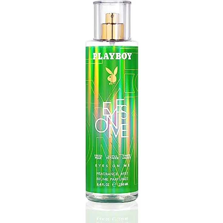 Playboy Eyes On Me Körperspray für Damen, 250 ml, fruchtiger Duft für tägliche Anwendung – Bild 1