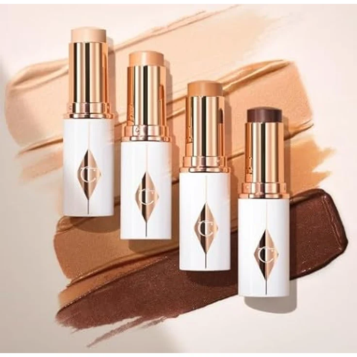 Charlotte Tilbury Unreal Skin Sheer Glow Tint Foundation, Leichte Foundation mit aufbaubarer Deckkraft, 8 g, Farbe FAIR – Bild 2
