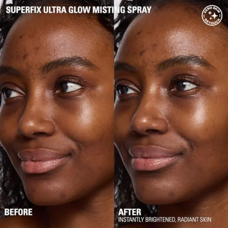 REVOLUTION Superfix Ultra Glow Fixing Spray, strahlendes Finish zur Hautvorbereitung und Fixierung – Bild 3