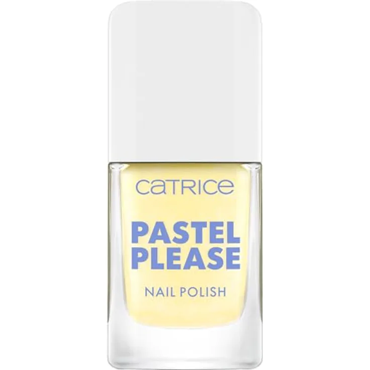 Catrice Pastel Please Nail Polish, Nr. 030, Gelb, langanhaltend, hochpigmentiert, schimmernd, farbintensiv, 10.5ml