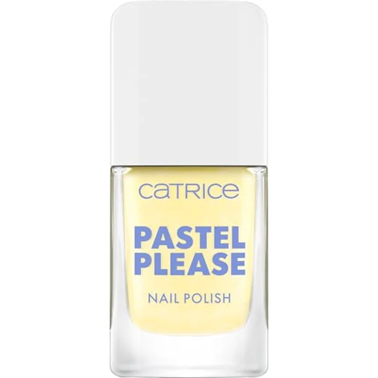 Catrice Pastel Please Nail Polish, Nr. 030, Gelb, langanhaltend, hochpigmentiert, schimmernd, farbintensiv, 10.5ml – Bild 1
