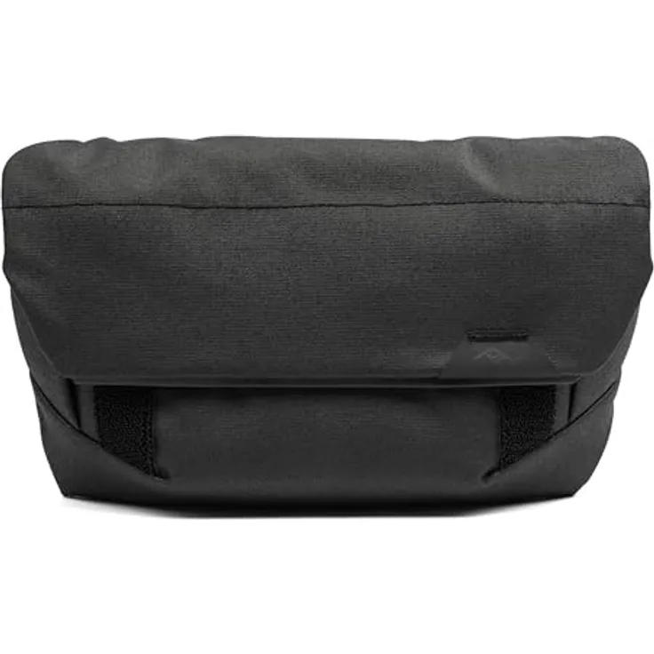 Peak Design Field Pouch Zubehörtasche (Black V2) BP-BK-3, erweiterbar von 1,5 l auf 3 l, wetterfest, mit verstellbarem Tragegurt und durchdachter Innenorganisation