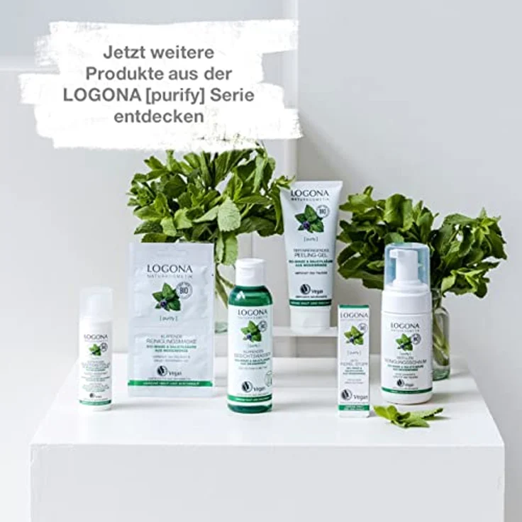 Logona Klärender Reinigungsschaum 100 ml, für Damen und Herren – Bild 6