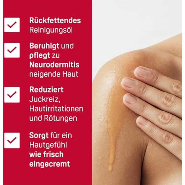 PHYSIOGEL Calming Relief A.I. Dusch- und Badeöl, 400 ml – Beruhigende Reinigung für Neurodermitis und trockene Haut, mit natürlichen Ölen und ohne Duftstoffe – Bild 3