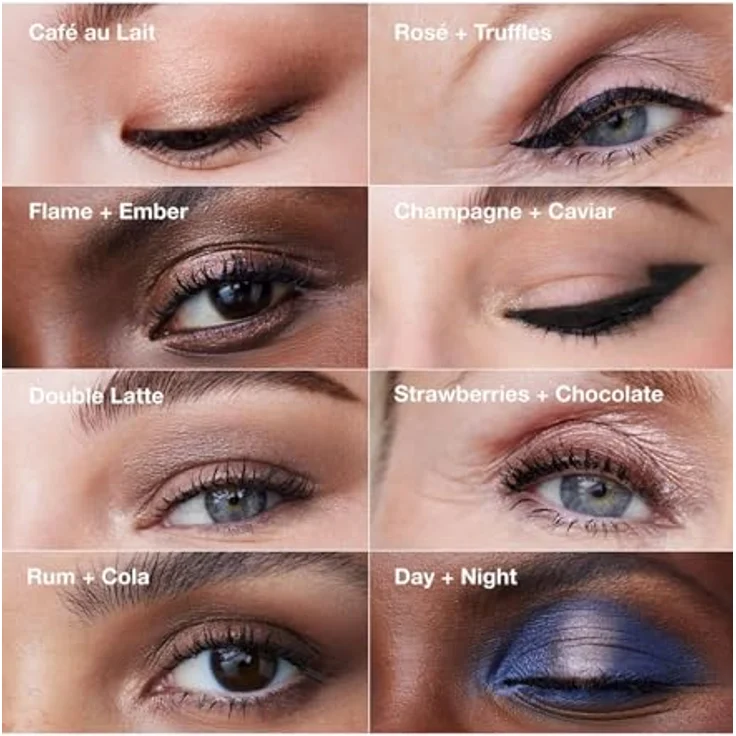 Clinique High Impact Shadow Play™ Shadow & Definer, Lidschatten-Stift Duo in Rose + Truffles, 1,9 g, langanhaltende und blendbare Farben – Bild 6