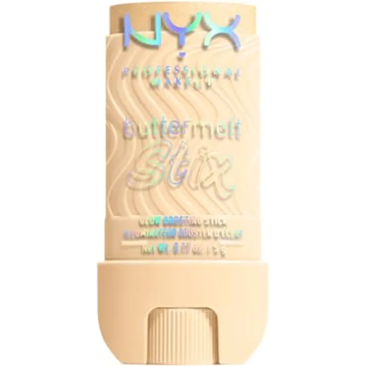NYX Professional Makeup Buttermelt Stix Glow Boosting Highlighter, 14 Farben, bis zu 8h Halt