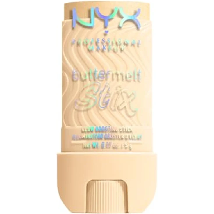 NYX Professional Makeup Buttermelt Stix Glow Boosting Highlighter, 14 Farben, bis zu 8h Halt – Bild 1