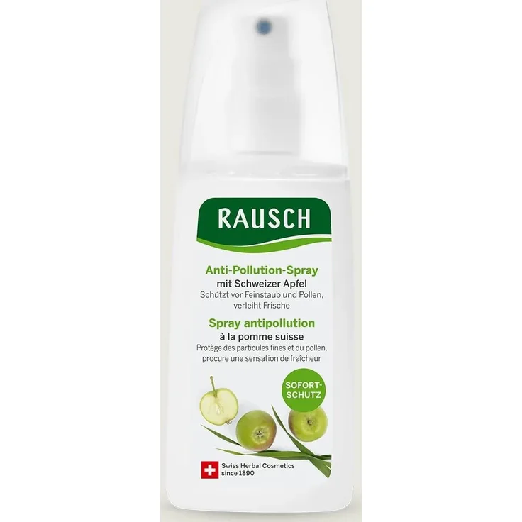 Rausch Anti-Pollution-Spray mit Schweizer Apfel, 100 ml - Schutz vor Umwelteinflüssen