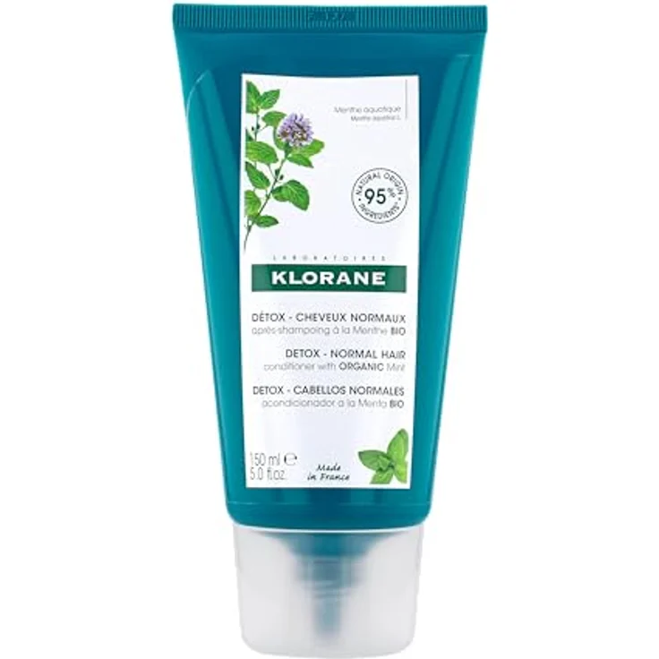 Klorane Anti-Pollution Protective Conditioner Aquatic Mint 150 ml – Bild 2