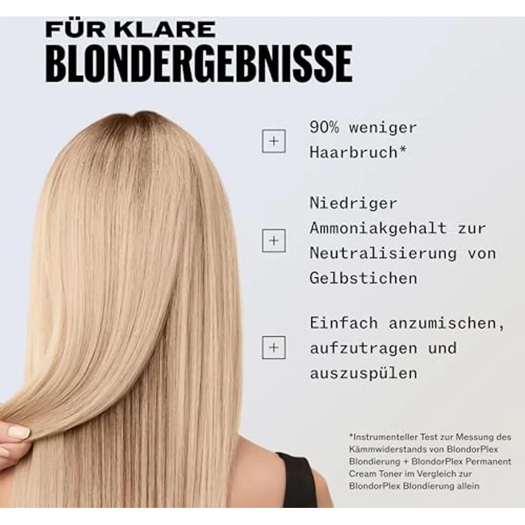 Wella Professionals Blondor Plex Cream Toner /16 Lightest Pearl 60 ml – Bild 4