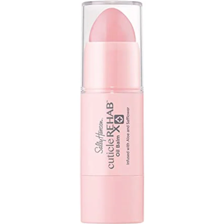 Sally Hansen Cuticle Rehab Oil Balm, feuchtigkeitsspendendes festes Öl für trockene Nagelhaut mit Aloe und Vitamin E, 5,8 ml Stick – Bild 2