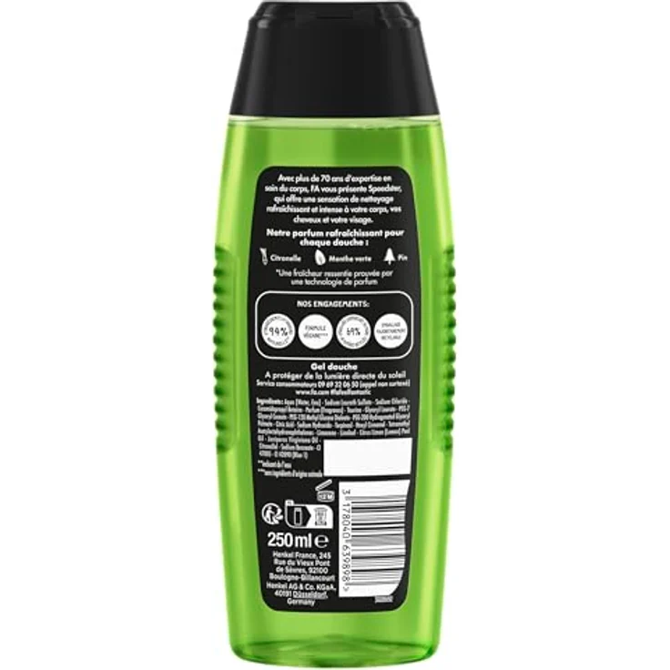 Fa Speedster Shampoo für Dusche 250 ml – Bild 5