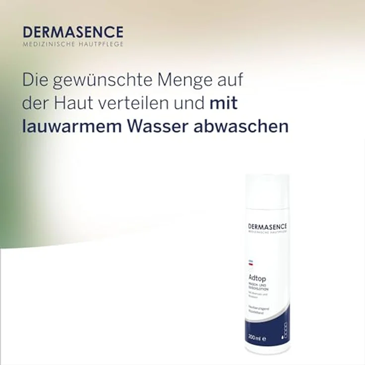DERMASENCE Adtop Wasch- und Duschlotion 200 ml, Freiverkäufliche 200 ml Duschgel – Bild 5