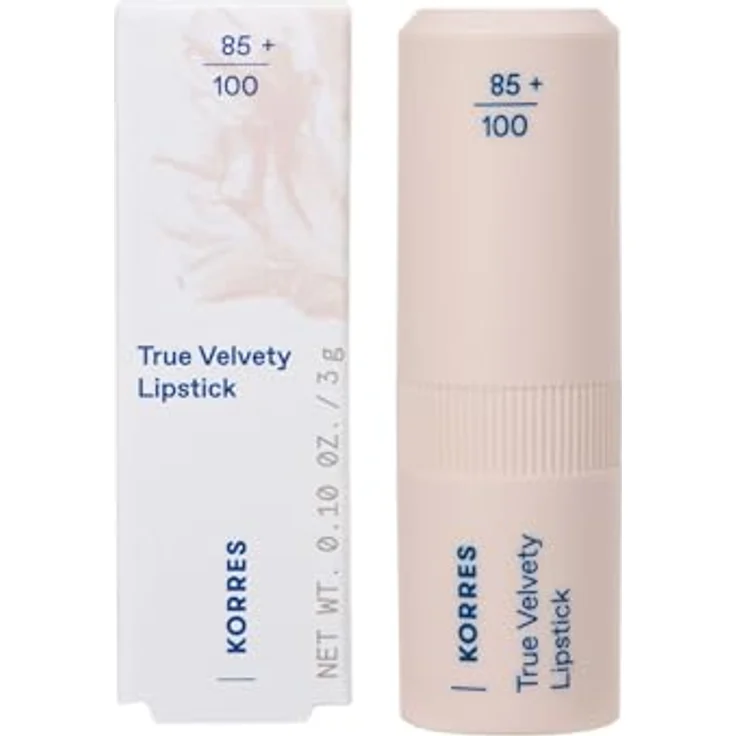 KORRES True Velvety Lipstick Terra Red 57, roter Lippenstift mit hoher Deckkraft, cremiger Textur & semi-mattem Finish, vegan, 3g – Bild 2