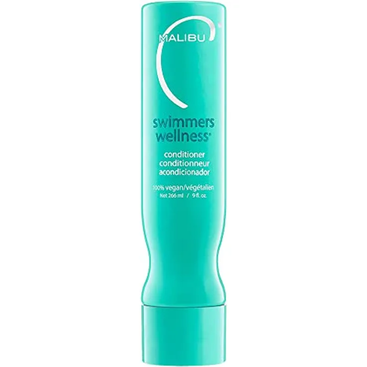 Malibu C Swimmers Wellness Conditioner, 266 ml Haarspülung für Damen, vegan, ohne Sulfate, nährend und schützend