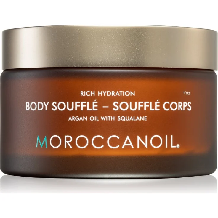 Moroccanoil Body Fragrance Originale, nährendes Körpersoufflé, 200 ml, intensive Feuchtigkeit, angenehmer Duft
