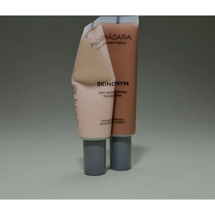 MÁDARA SKINONYM Semi-Matte Peptide Foundation #55 Clay, 30 ml, verstärkt durch kollagenunterstützende Peptide, halbmattes Finish, passt sich der Hauttextur an – Bild 8