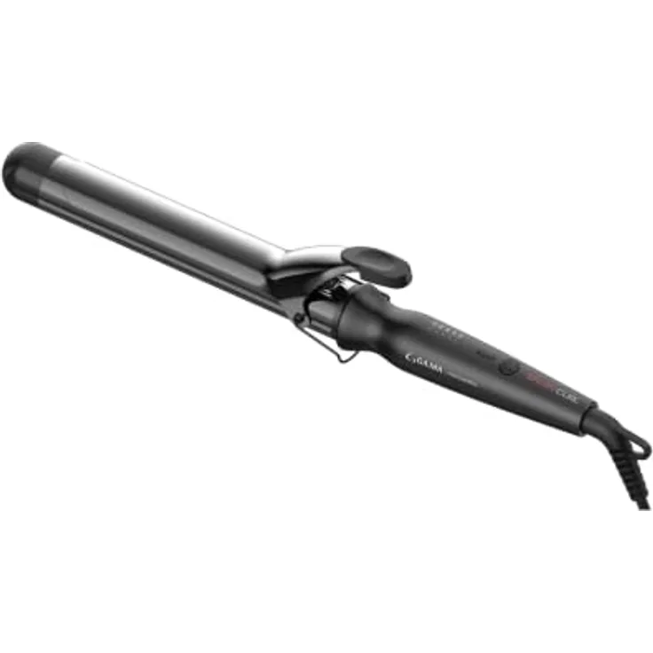 GAMA GA.MA X-Waves Keration, Lockenstab mit 140-220 °C Temperaturregelung, Titan-Keramik-Platten, Ionen-Technologie, 3 m Kabel, Überhitzungsschutz, automatische Abschaltung