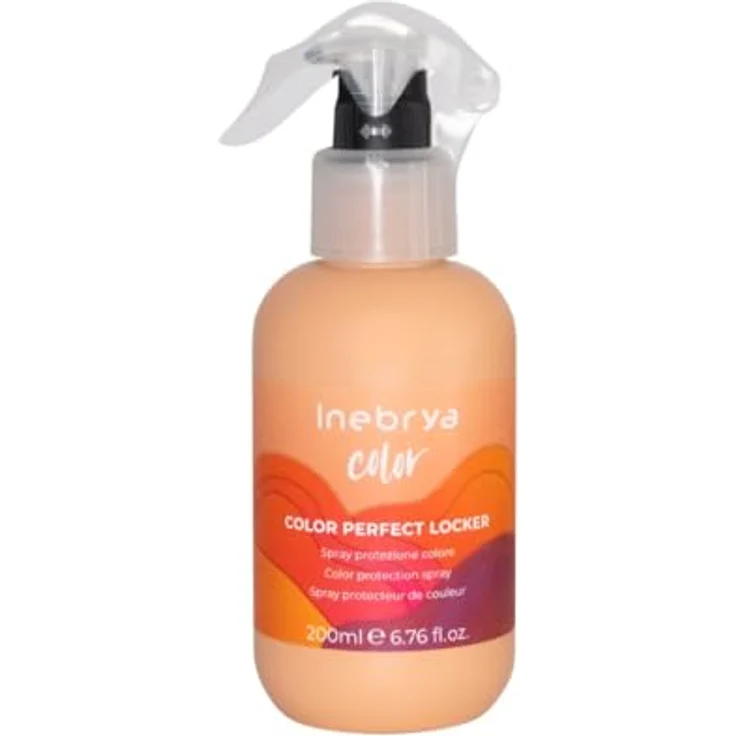 Inebrya COLOR Farbschutzspray, 200 ml für farbige Haare, UV-Schutz und Farbfrische – Bild 1