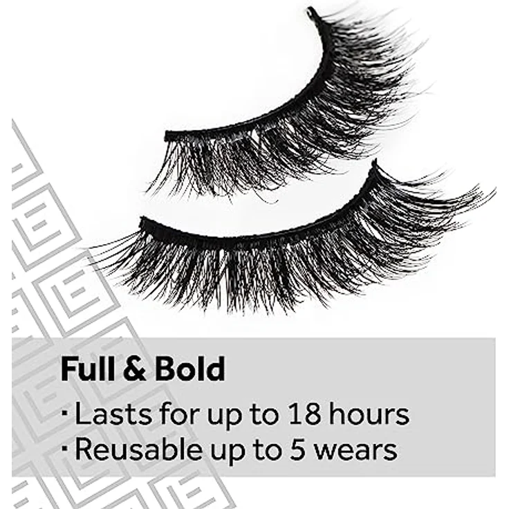Eylure Wimpern zum Kleben Dramatic - 126 Künstliche Wimpern – Bild 4