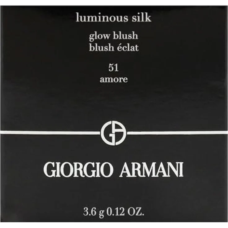 Armani Luminous Silk Glow Blush, Rouge für strahlende Haut, Farbton 51 Amore, 3.6 g – Bild 5
