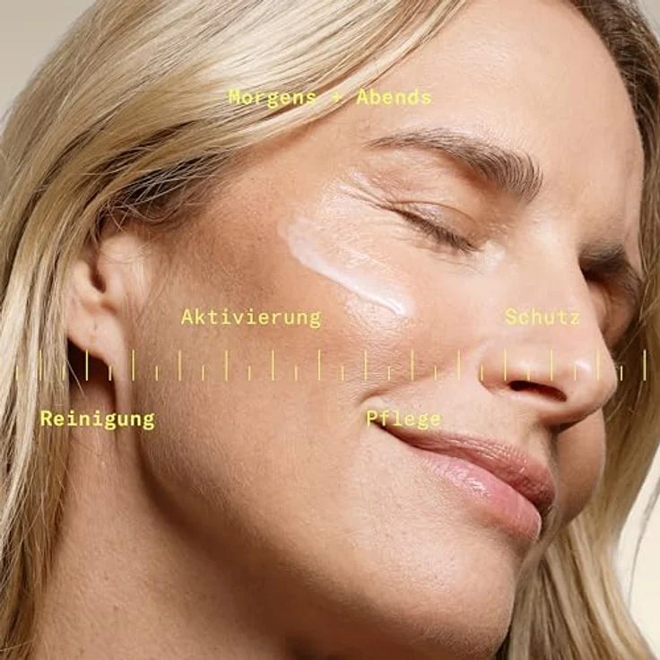 Hej Organic Soft Exfoliating Cleansing Cream, sanftes Gesichtspeeling mit AHA & NAD+ Booster für reifere Damenhaut, 100 ml – Bild 7