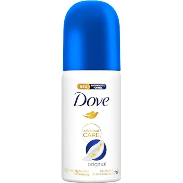 Dove Advanced Care Anti-Transpirant Deo-Spray Original Mini, 72 Stunden Schutz vor Körpergeruch und Achselnässe, Skin Hydration Technology, 35 ml, 12 Stück – Bild 3