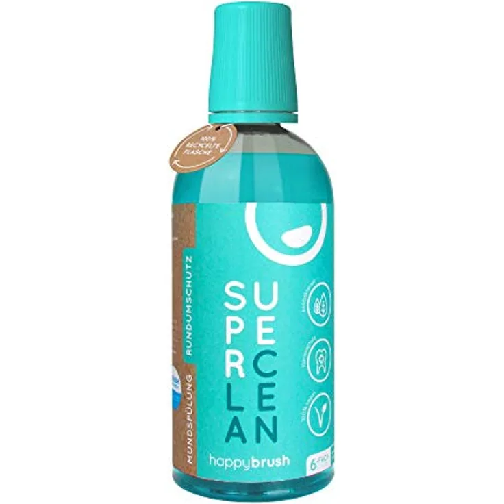 happybrush SuperClean Mundspülung 500 ml