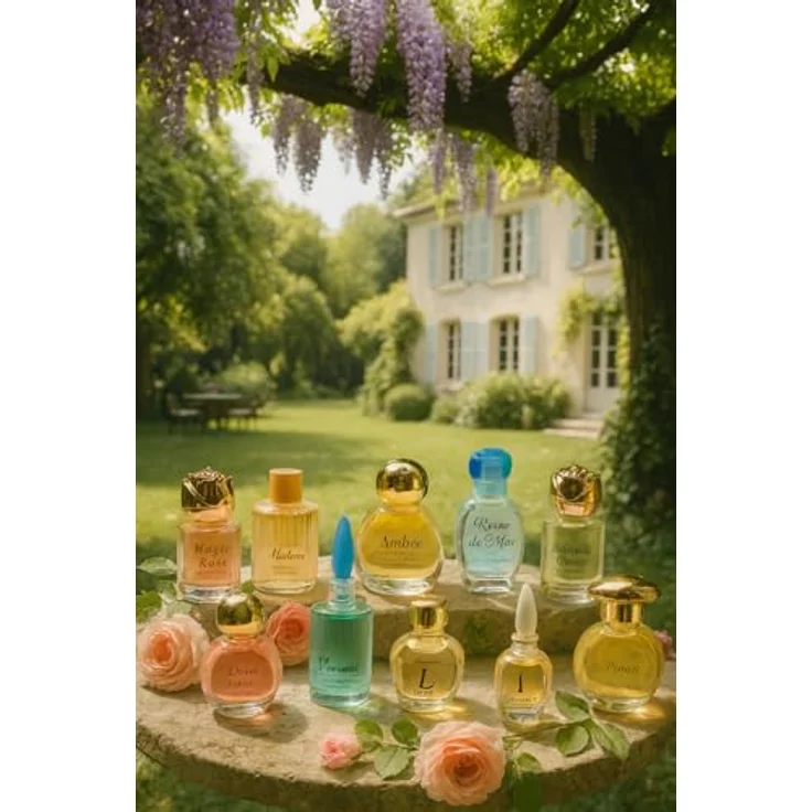 Charrier Parfums Top Ten Gift Set, 10 Miniaturen Eau de Parfum, insgesamt 57,8 ml, Damen-Duftsets, 100% Made in France – Bild 5