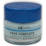 Lacura AQUA COMPLETE Nachtcreme – Hyaluron-Komplex für alle Hauttypen, feuchtigkeitsspendend & regenerierend über Nacht, 50 ml