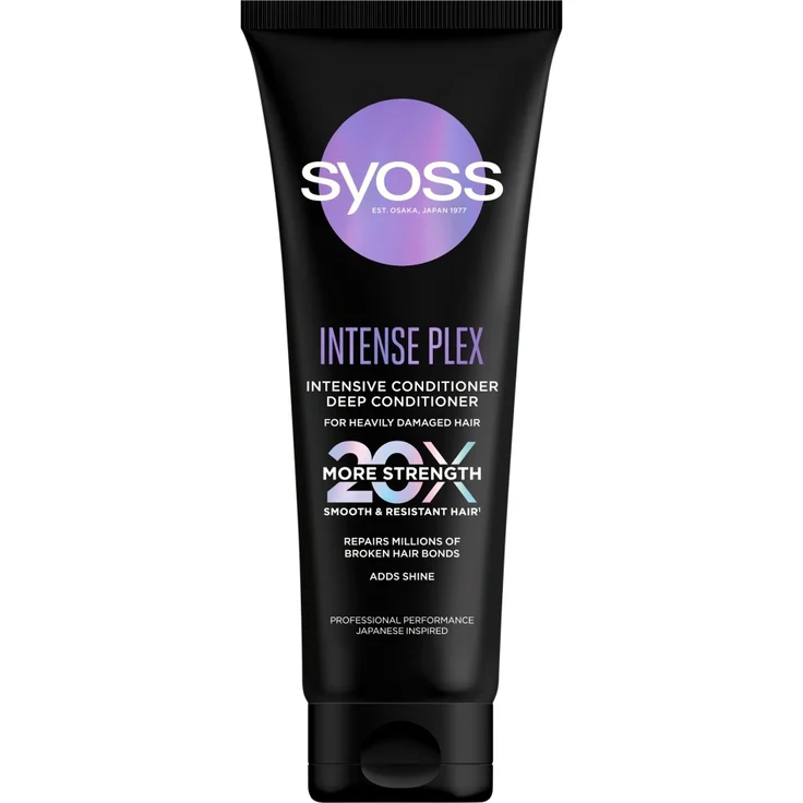 SYOSS Intense Plex Conditioner 250ml, Haarspülung für geschädigtes Haar, nährt und pflegt, verbessert die Haarstruktur