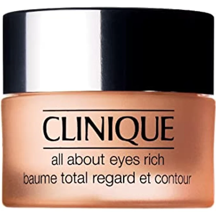 Clinique All About Eyes Rich feuchtigkeitsspendende Augencreme gegen Schwellungen und Augenschatten 15 ml – Bild 2