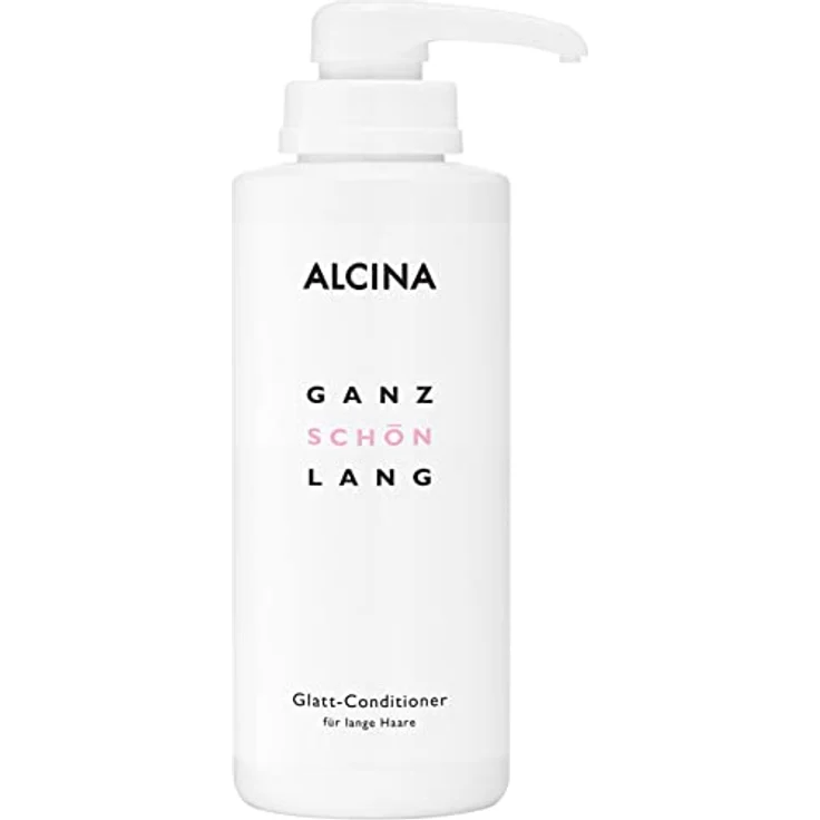 ALCINA Ganz Schön Lang Glatt-Conditioner | 500 ml | verleiht Glanz, glättet die Haarstruktur, verbessert die Kämmbarkeit, pflegt dein Haar
