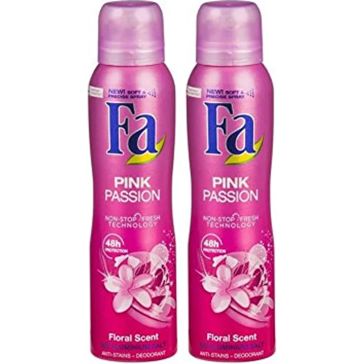Fa Pink Passion Deodorant 150 ml – Lot de 2, 48h Schutz, Zitrus blumiger Duft – Bild 1
