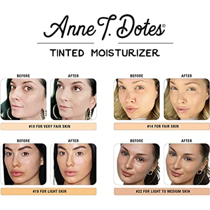 The Balm Anne T. Dotes, Getönte Feuchtigkeitscreme mit sofortigem Teint-Glow und Feuchtigkeit, 30 ml – Bild 7